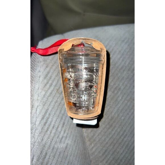 STARBUCKS BEEN THERE SERIES - NEW JERSEY - 2021 GLASS ORNAMENT - HTF! RARE - Picture 7 of 8